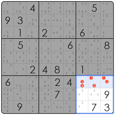 xy wing sudoku